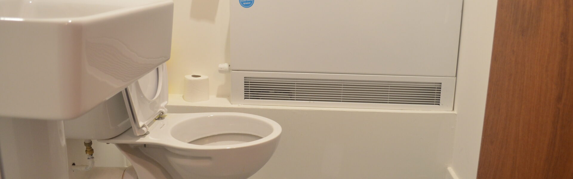 Stelrad Radiator at Veterans Contact Point Bathroom