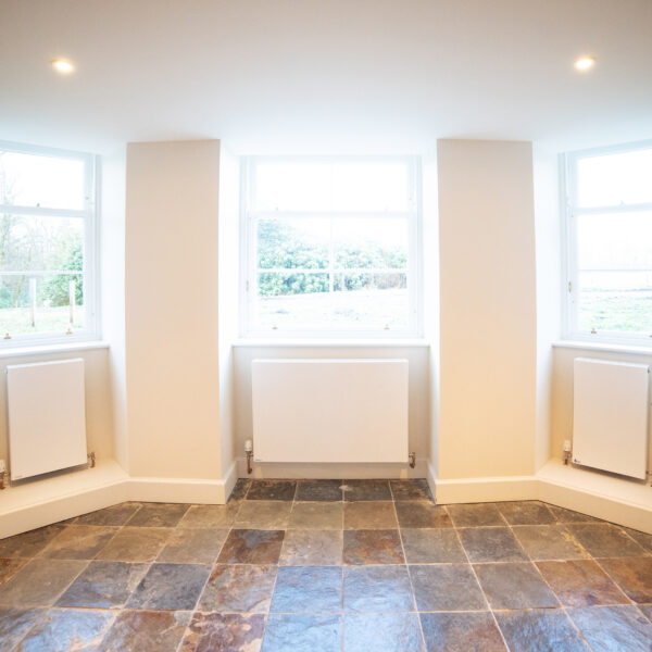 Three Stelrad Planar radiators at Solsgirth House