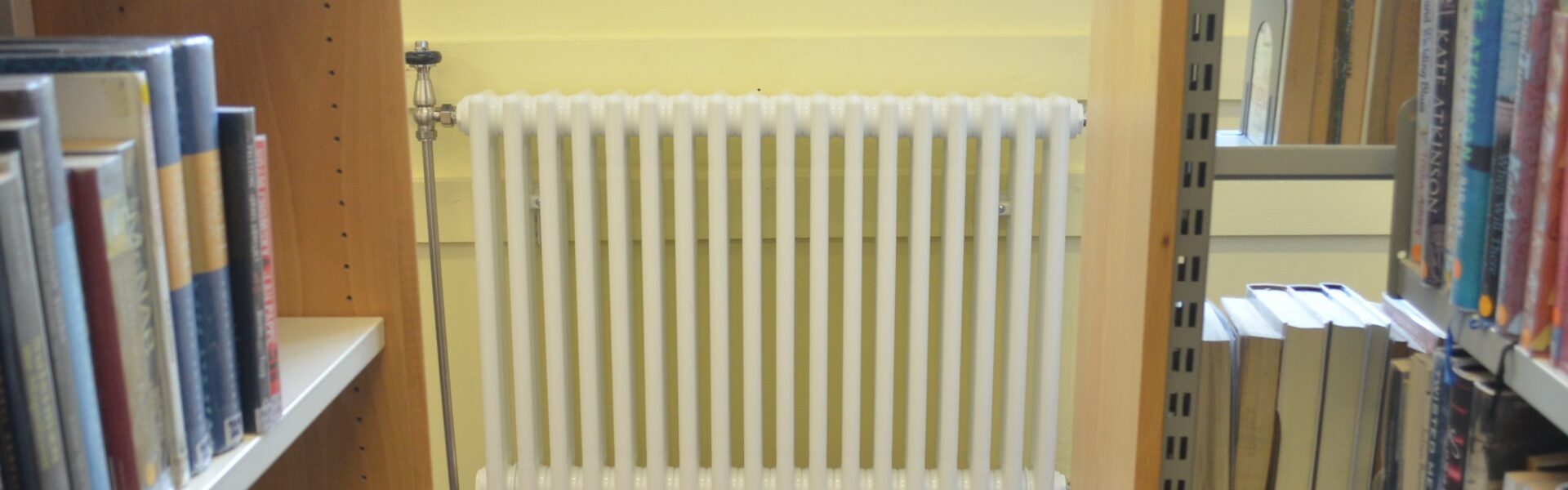 Column radiators for Blue Coat School in Oldham