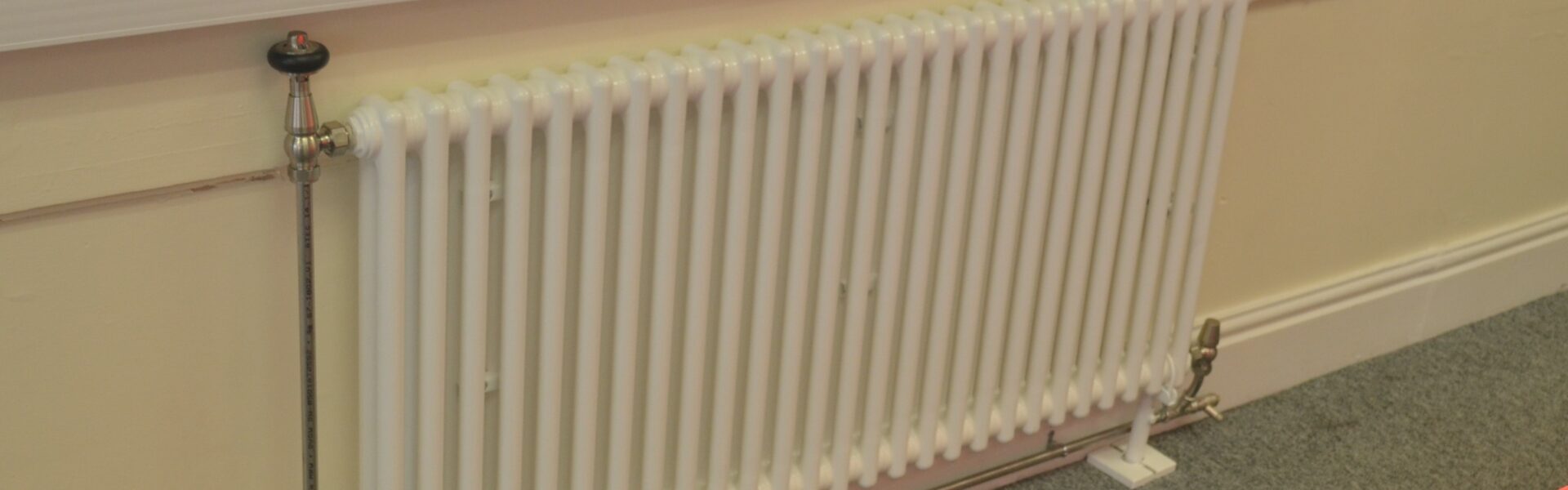 Column radiators for Blue Coat School in Oldham