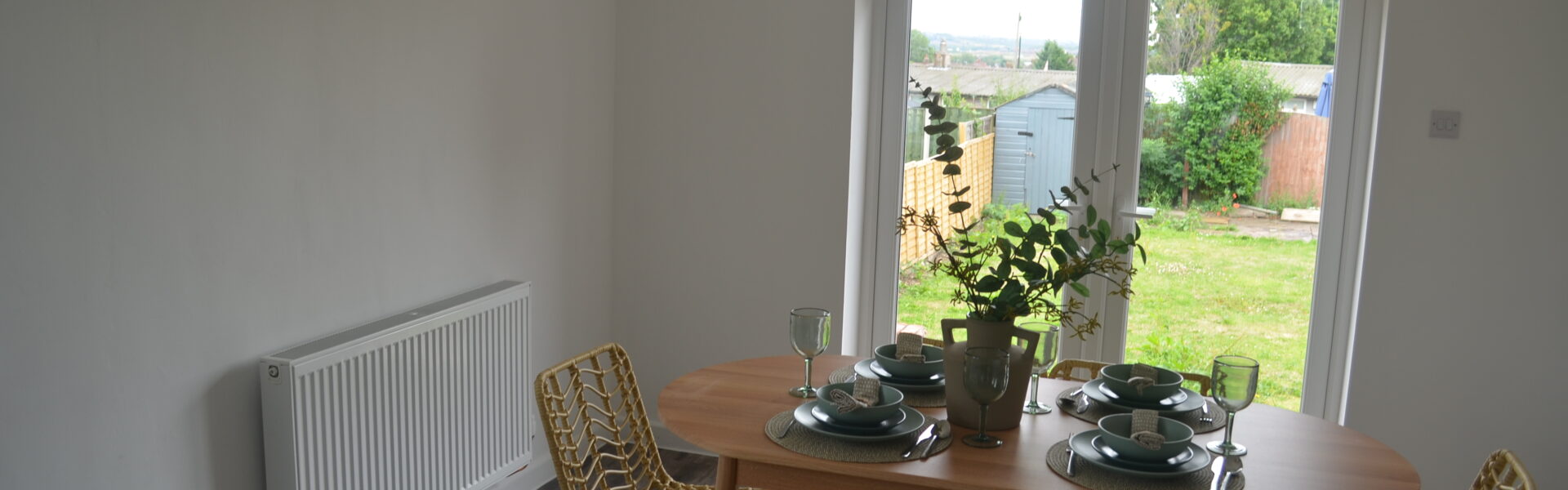 kitchen with radiator