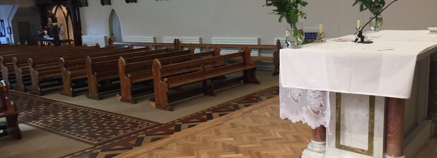 Stelrad radiators in a Church