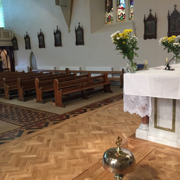 Stelrad radiators in a Church