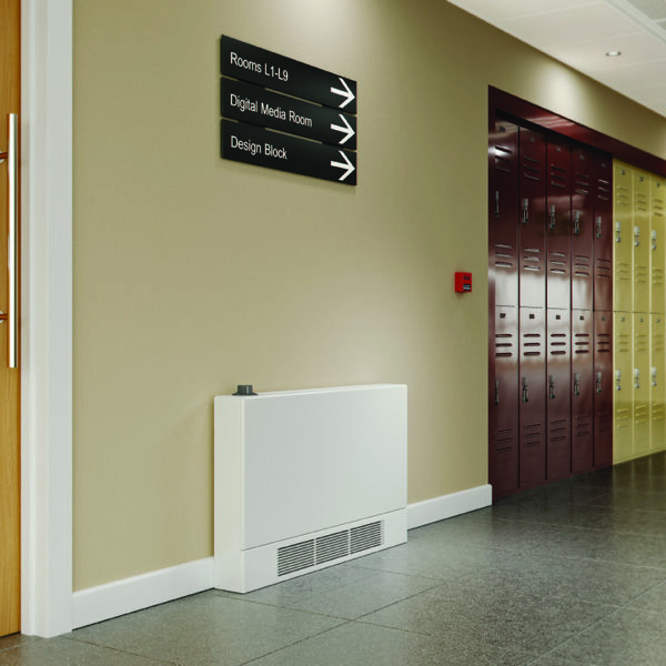 LST iPlus radiator in a school