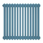 classic column horizontal pastel blue