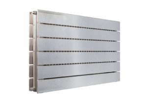 Stelrad concord plane metallic silver radiator
