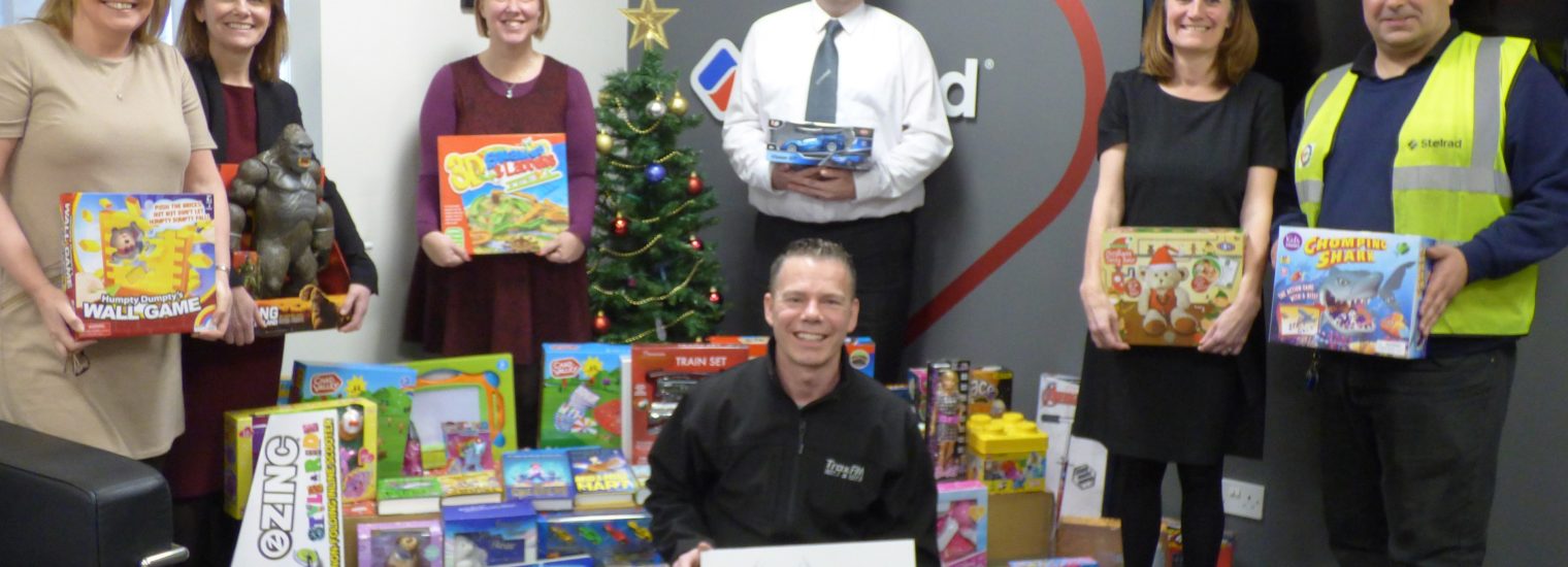 Stelrad Employees Support Trax Fm Christmas Toy Appeal