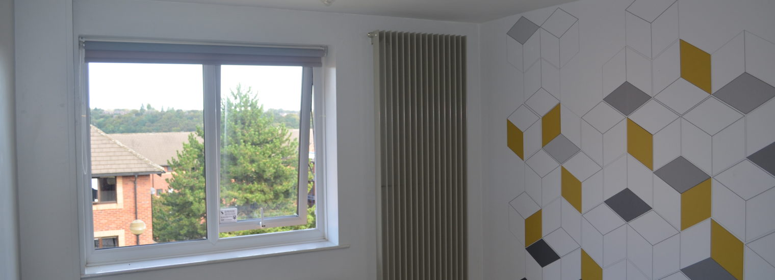 Stelrad Vertical Radiator In Leeds University