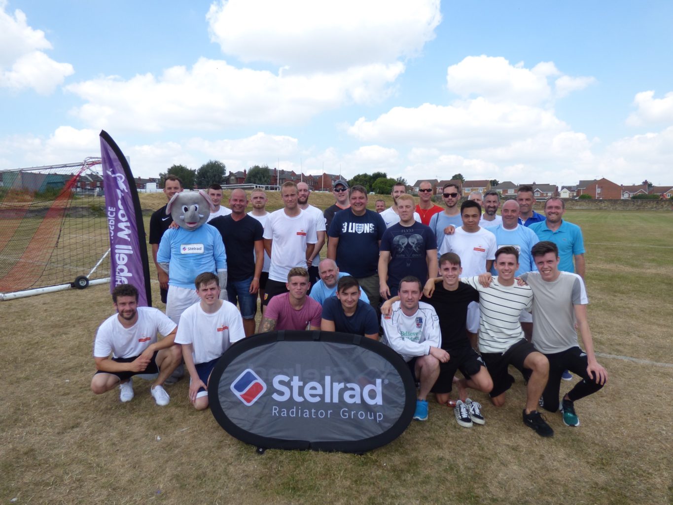 CHARITY FOOTBALL MATCH RAISES £1700 FOR BLUEBELL WOOD CHILDREN’S HOSPICE