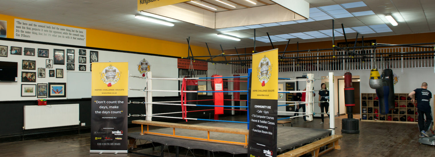 Stelrad radiator in Kingston Boxing and community centre