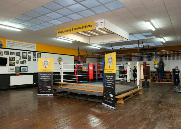 Stelrad radiator in Kingston Boxing and community centre