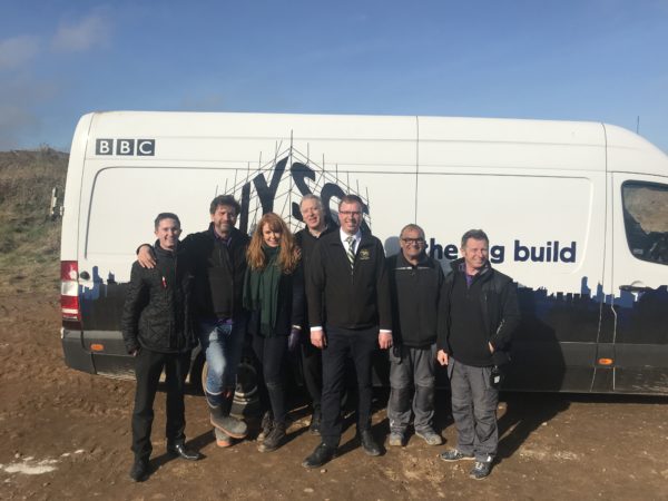 Steven Preston and the DIY SOS team