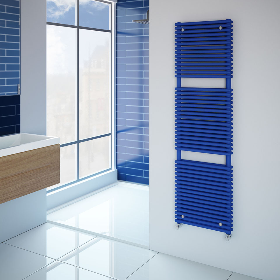 Coloured Heated Towel Rail Radiators