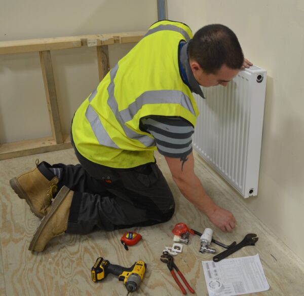 Stelrad radiator installation suppport