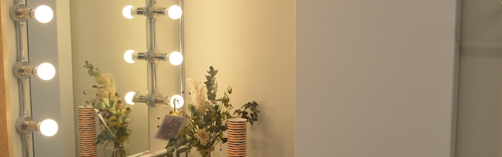 One of the Stelrad Planar vertical radiators in a changing room at the Hall for Cornwall