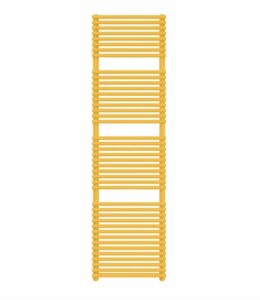 Yellow Caliente vertical radiator