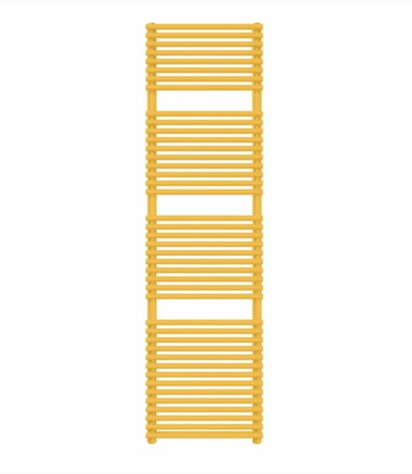 Yellow Caliente vertical radiator