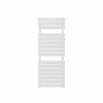 Front on image of Stelrad's Concord Rail Radiator in white against a white background