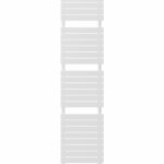 Front on image of Stelrad's Concord Rail Radiator in white against a white background