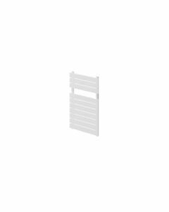 Angled image of Stelrad's Concord Rail Radiator in white against a white background