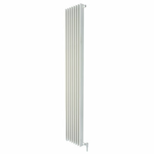 Side on image of Stelrad's home concord slimline radiator in white