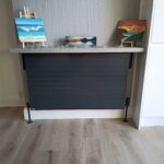 Horizontal line radiator