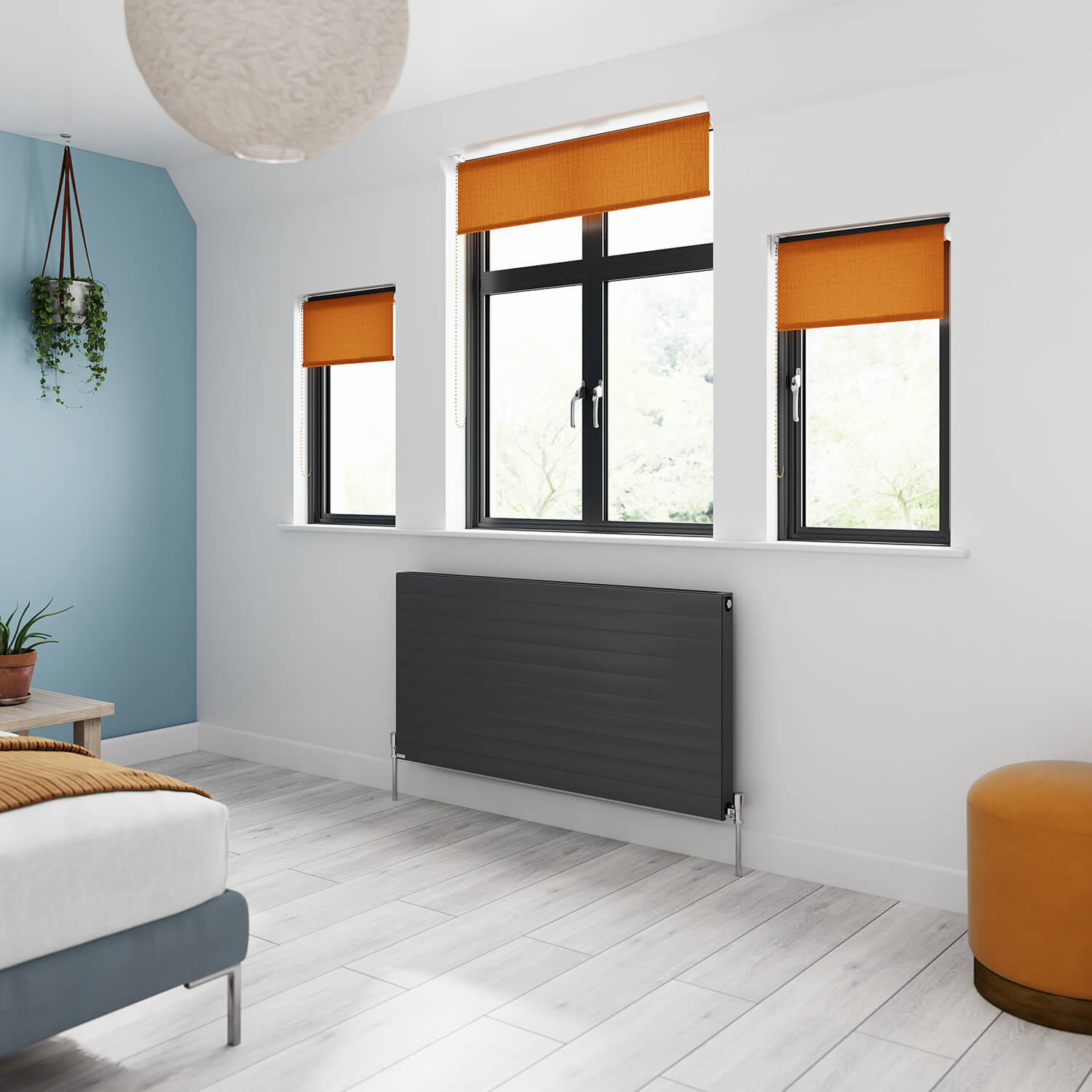 Vita Deco Concept | Anthracite Radiators - Stelrad