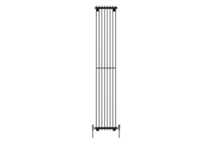 Black Softline Concord Slimline radiator