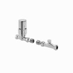 Chrome Straight Valve