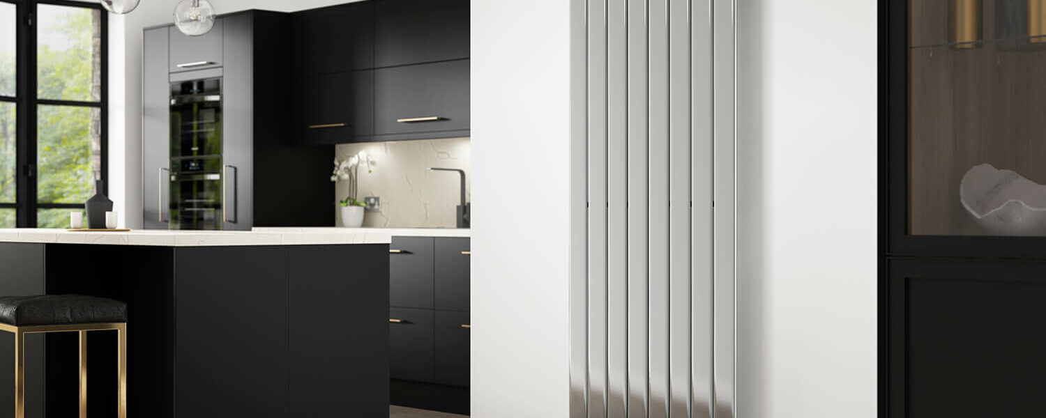 Concord Vertical Chrome Radiator