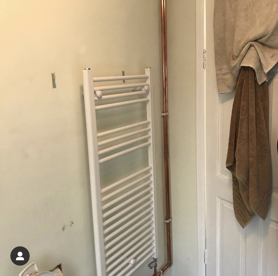 Stelrad slimline towel 2025 rail