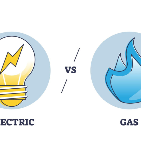 electric vs gas graphic