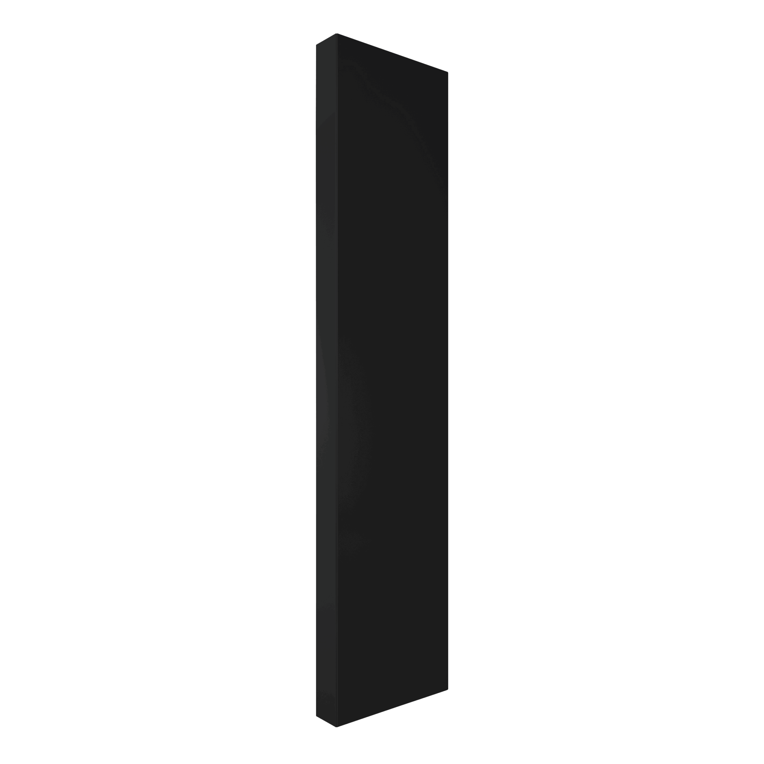 Flat Vertical Black Radiator