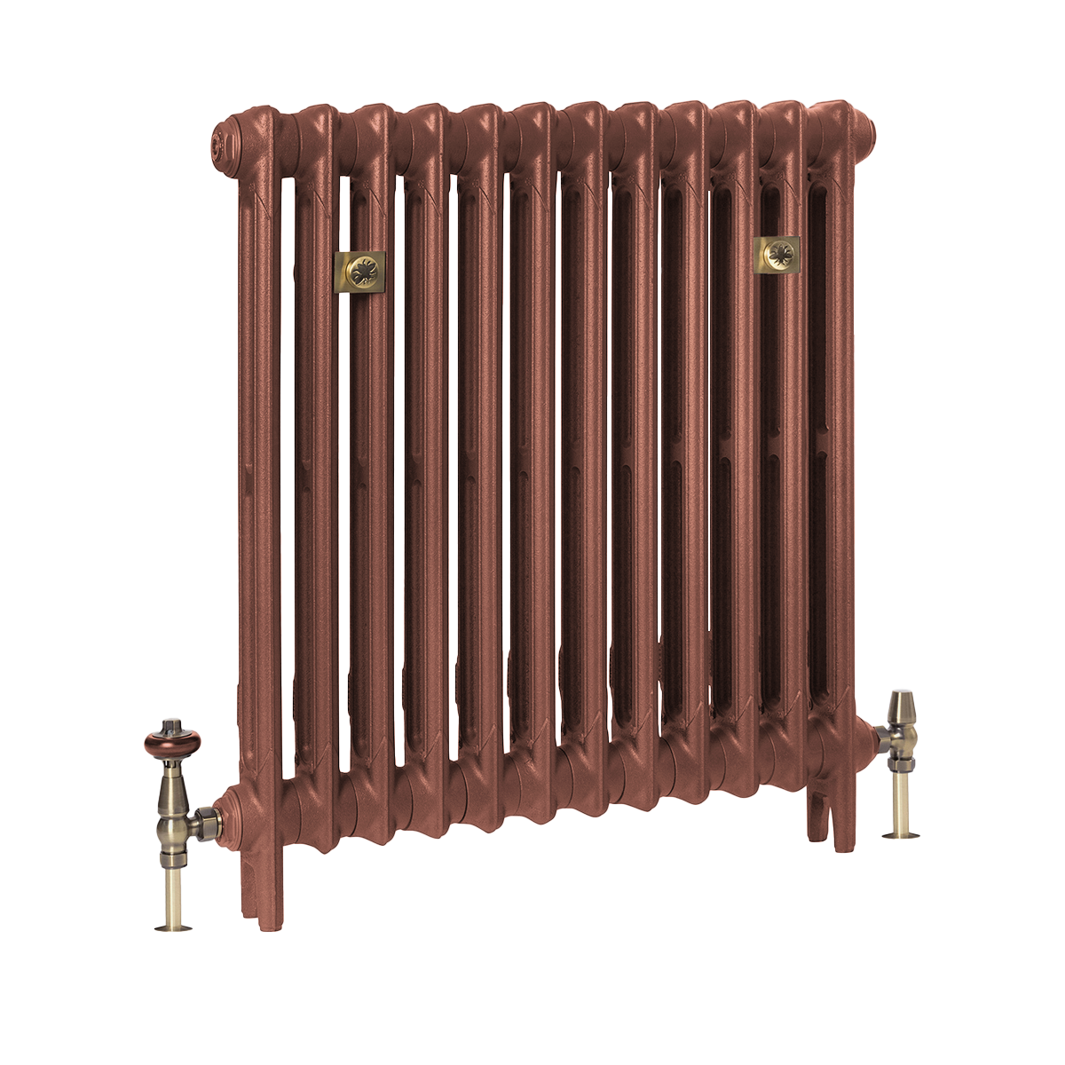 Stelrad Artisan cast iron radiator in copper