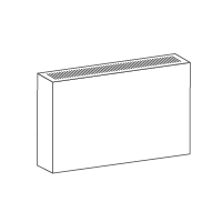 Type 33 triple panel triple convector radiator diagram